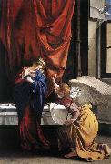 GENTILESCHI, Orazio Annunciation seyh oil on canvas
